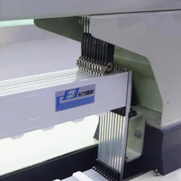 Estrutura de equipamento: eficiência de produção de têxteis de acompanhamento